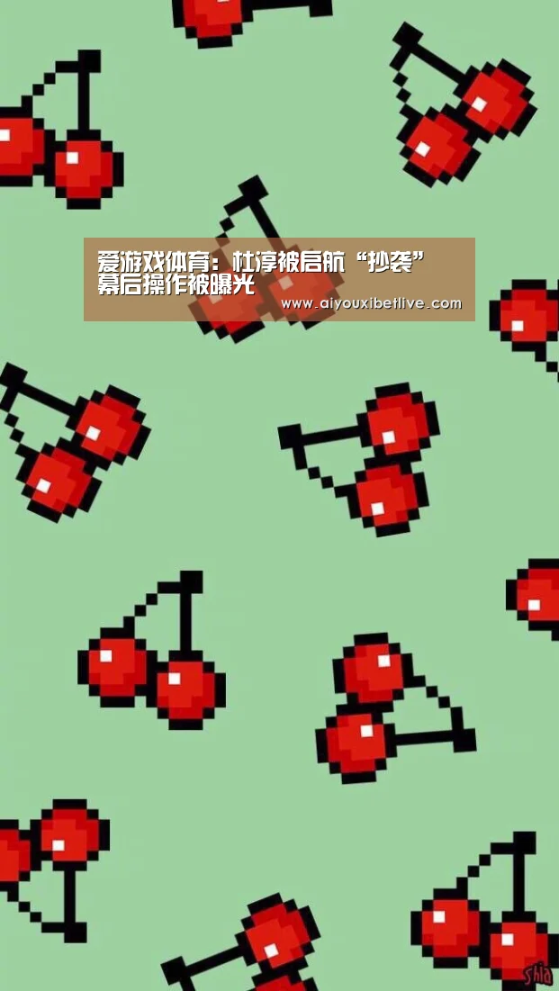 爱游戏体育:杜淳被启航“抄袭” 幕后操作被曝光(图4) 爱游戏电竞